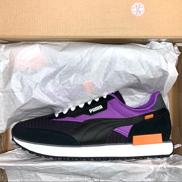 Puma | Shoes | Brand New Puma Future Rider Fv Purpleblack | Poshmark